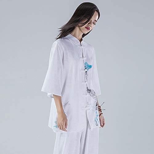 image for KSUA Womens Tai Chi Suit Martial Arts Uniform Chinese Kung Fu Clothing