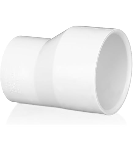 Amazon.com: Canplas 192767 PVC DWV Flush Bushing, 6 x 4-Inch