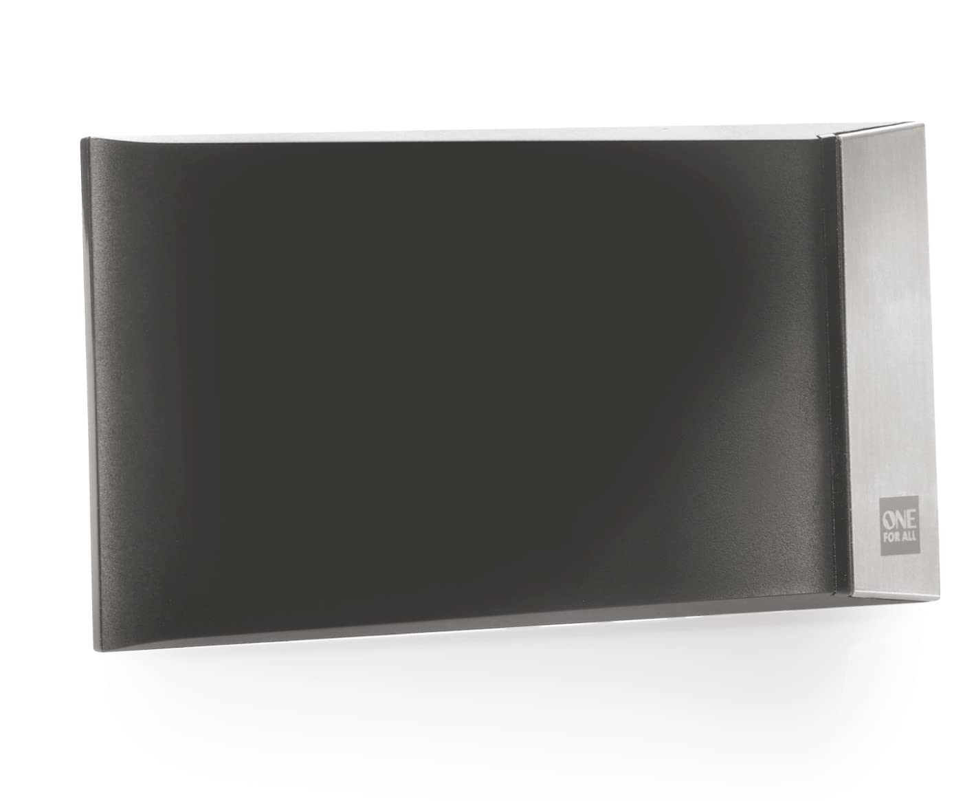 One For All Amplified Indoor Digital TV Aerial - Ready to receive Freeview and Analogue TV Signals within a range of 9 miles – Full HD Ready - HDTV Antenna – UHF/VHF – black – SV9335