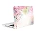 TOP CASE - 2 in 1 Bundle, Floral Pattern Matte Hard Case + Keyboard Cover Compatible with Apple Old Generation MacBook Pro 13