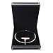 7th Element Polished Stainless Steel Bracelet Classical Band Bangle for Womens (Silver,6mm 6.3inch)