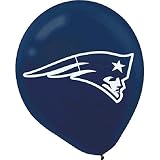 "New England Patriots Collection" Printed Latex Balloons, Party Decoration