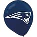 "New England Patriots Collection" Printed Latex Balloons, Party Decoration