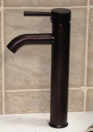 Bathroom Glass Vessel Vanity Sink Oil Rubbed Bronze Faucet Vfe03