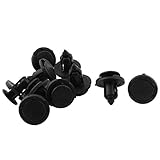 uxcell 8mm x 18mm x 13mm Plastic Car Bumper Fender Push Clips Rivets Retainer 10pcs