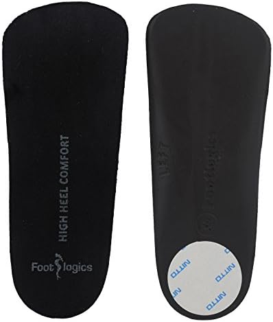 HIGH HEEL COMFORT INSOLES by Footlogics Orthotics - Walk without Pain on High Heels! (3 - 8,5 UK)