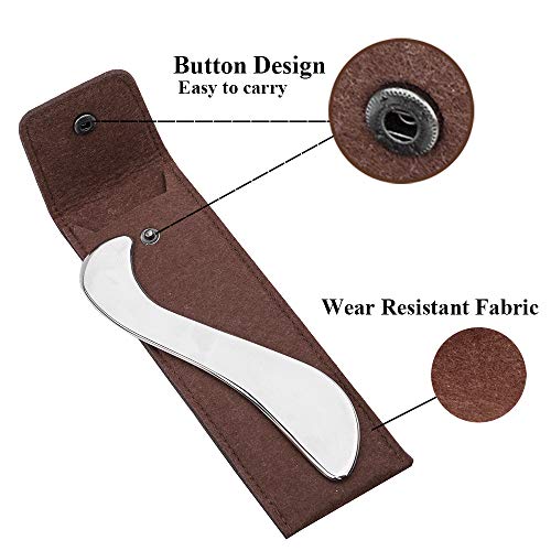 Feelfree Stainless Steel Guasha Scraping Massage Tool for Soft Tissue, Physical Therapy Stuff Used for Back, Legs, Arms… - Image 7