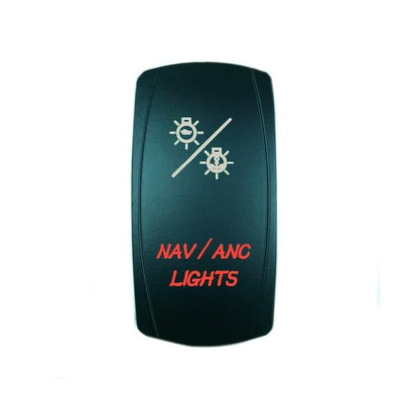 Laser-Red-Rocker-Switch-NAV-ANC-LIGHTS-20A-12V-Onoff-LED-Light Laser-Red-Rocker-Switch-NAV-ANC-LIGHTS-20A-12V-Onoff-LED-Light