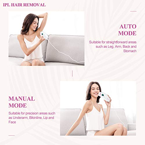 image for SMALLRT IPL Hair Removal for Women Permanent 500,000 Flashes Painless 