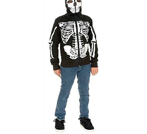 zipperhead skeleton hoodie