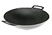 Mr. Bar-B-Q 18 Inch Cast Iron Stove and BBQ Wok with Flat Bottom - Pre-Seasoned Cast Iron Cookware Ideal for BBQ, Grill, Tailgating, Stove Tops Etc. - Perfect for any, Stir Fry, Seafood or Meat, Black, 6106X