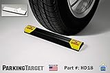 PARKING TARGET HD18: Heavy Duty ParkingTarget - Parking Aid Protects Car and Garage Walls - Easy to Install - Peel n Stick - Only 1 Needed per Vehicle - Engineered to Outlast your Vehicle - Great Gift