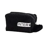 BLagenert Soft Plush Makeup Cosmetic Bag Zipper