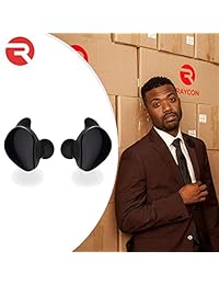 Raycon E80 Ultra Drop True   Auriculares in ear inalámbricos Bluetooth con funda de carga, color negro