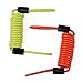 Disc Lock Reminder Cable Bike Motorcycle Alarm Safety Lanyard Spring Coil Wire SPC001 (Yellow)