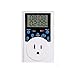 timer switch socket, multi function digital programmable timer switch socket electrical plug infinite loop 15A/dm2 , 1800W (1 pack)