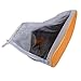 Boseen 1 Pair of Men Anti-slip Reusable Rain Shoe Covers Waterproof Shoes Overshoes Boot Gear (L)