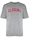 NCAA Alabama Crimson Tide Licensed T-Shirt, X-Large, Dark Ash
