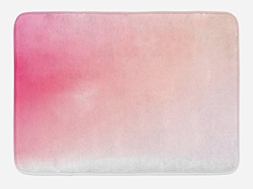 Ambesonne Pink Bath Mat Blurred Background Changing Colors Ombre Inspired Composition Dreamy Display Plush Bathroom Decor Mat With Non Slip Backing 29 5 X 17 5 Pink Peach White Buy Online At Best Price