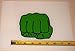 Marvel - Hulk Fist - Smash - HQ 2 Color Green on High Gloss Black Vinyl Decal!