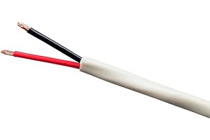 Monoprice Origin Series 12 Gauge AWG 2 Conductor Burial Rated Speaker Wire/Cable - 250ft Gray Outdoor Compatible Water Resist