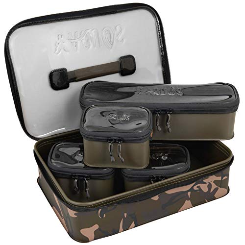 Fox Aquos Camolite Accessory Bag System 37x26x7cm - Angeltasche zum Karpfenangeln, Taschensystem für Karpfenzubehör, Tackletasche, Zubehörtasche – Bild 3