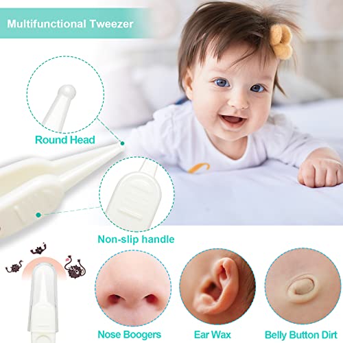 Nasal Aspirator for Baby, with Baby Nasal Tweezers (for Toddler and