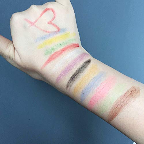 12PC Painting Face Cosmetic Drawing Pigments Pen Body Paint Makeup Color Chalk