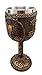 Ebros Gift Norse Mythology Thor God Of Thunder Asgard Prince 7oz Resin Wine Goblet Chalice With Stainless Steel Liner Ancient Celtic Nordic Viking Decor Kitchen And Dining Accessory