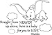 Dumbo Decal Dumbo Vinyl Decals for Nursery Dumbo Quote Decal Straight from Heaven up Above Here is a Baby for You to Love Vinyl Wall Sticker Mural Decal Dumbo Wall Stickers