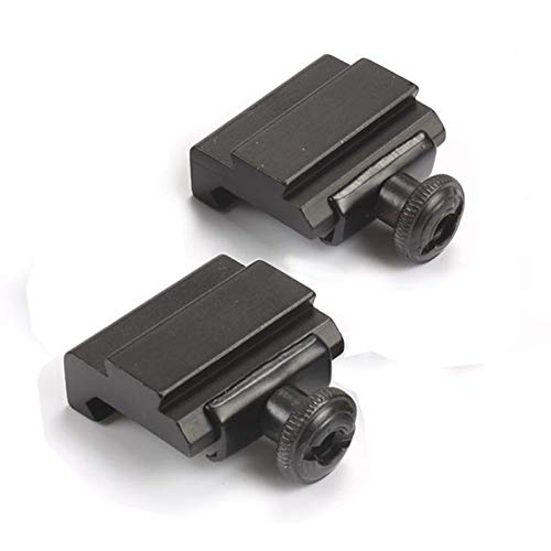 Ulightfire Mini Rail Adapter 11mm to 20mm Rail converter Low Profile Dovetail Rail 2pcs Pack