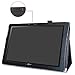 Acer Iconia One 10 B3-A40 Case,Mama Mouth PU Leather Folio 2-folding Stand Cover with Stylus Holder for 10.1