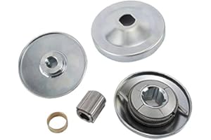 OBUYTO 30 Series 6.5 HP Go Kart/Mini Bike Torque Converter Clutch Driver Pulley Replacement for Manco 212CC 3/4" Bore Max Torque