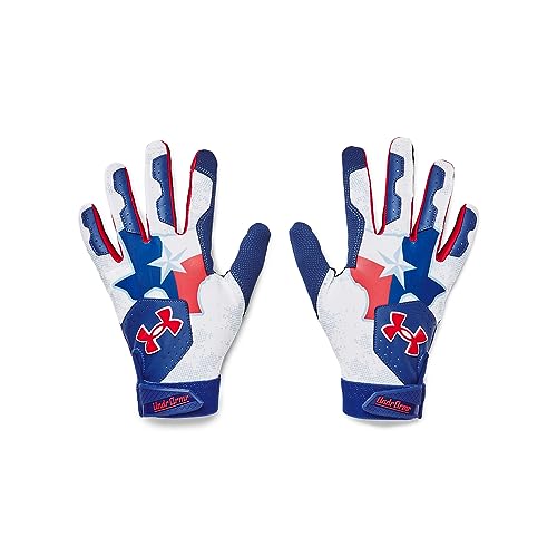 Under Armour Men's Clean Up Culture Baseball Gloves, (400) Royal/White/Red, XX-…