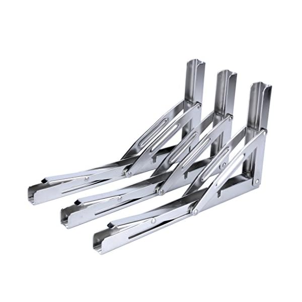 Amarine-made-Long-Release-Arm-Heavy-Duty-Polished-Stainless-Steel-Folding-Shelf-Bench-Table-Folding-Shelf-or-Bracket-Max-Load-550lb250kg-Long-Release-Arm