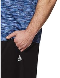 Reebok Supersonic Camiseta de entrenamiento de cuello redondo para hombre, diseñado con material de rendimiento