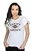 Barnett Harley-Davidson Harley-Davidson Womens blinding Chrome B&S Wings2 White Shirt - LG