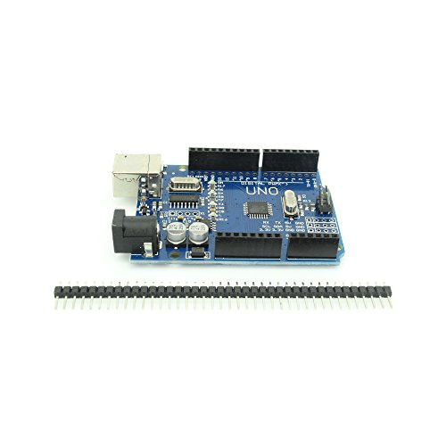 Optimus Electric 5pcs UNO R3 Micro Controller Board Compatible with Arduino with ATmega328P and CH340 Development Board for Arduino IDE with USB Cable by