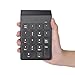 YOHOOLYO Wireless USB Numeric Keypad Mini Numpad 2.4G USB Number Pad Receiver for Laptop Desktop PC Notebook Black 18 Keys