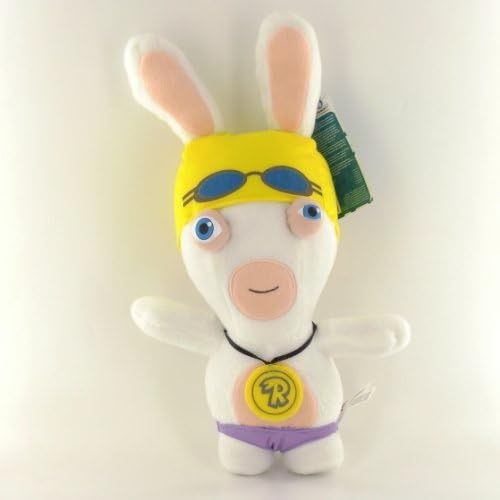 RABBIDS Plush Soft Toy "Swimming Champion " 30 cm