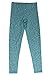 90 Degree by Reflex - Kids Space Dye Yoga Pants - Junior Leggings - Light Turquoise Space Dye Small (7-8)
