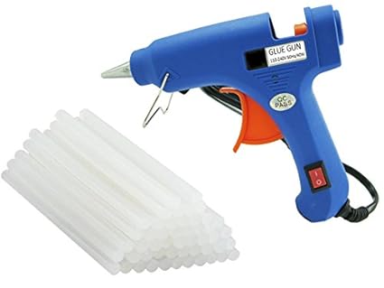 billionBAG Hot Melt Glue Gun kit 40 Watt (20 hot glue gun sticks INCLUDED)