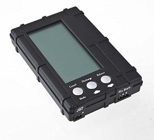 3 in 1 LCD Discharger Balancer Meter Tester for 2-6S lipo Li-Fe battery black by Otryad