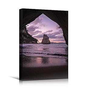 signwin Canvas Wall Art Pink Skies and Clouds...