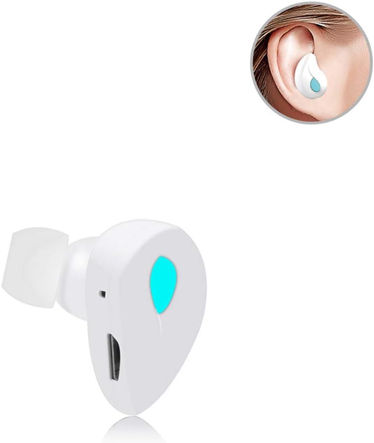 WEYO Mini Bluetooth 4.2 Wireless Invisible Earphones Portable Ergonomic Earbuds for iPhone 5.5S, 6.6S, 7.8, iPhonex, iPAD, Samsung Galaxy S5, S6, S7, S8, and Tablets LG / Sony / HTC Smartphones etc.