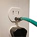 AC WORKS 30 Amp 4-Prong Dryer Wall Outlet Adapter (To 3-Prong 30A Dryer Plug)