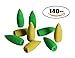 AurAmbiance Backflow Incense Cones Extra Large 2 Scent Multipack: Sweet Jasmine & Green Tea Cone Incense, 140pcs