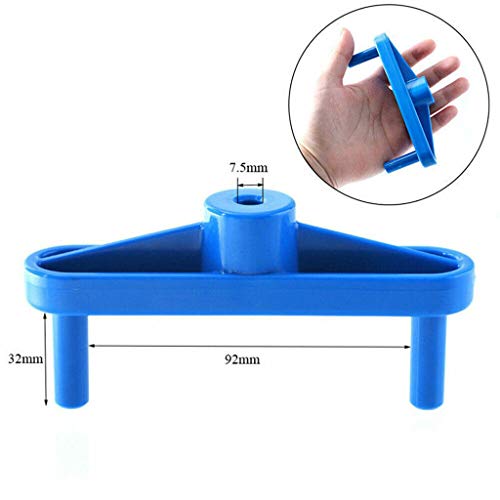 Efaster Woodworking Drill Center Locator,Finder Precision Marking Gauge Scriber,Marking Center Finder Centering Scriber,Woodworking Tool Marking Gauge Scribers,Marking Center Gauge (Blue)