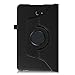 Fintie Rotating Case for Samsung Galaxy Tab A 10.1 - Premium PU Leather 360 Degree Swivel Stand Cover with Auto Sleep/Wake for Galaxy Tab A 10.1 Inch (NO S Pen Version SM-T580/T585/T587) Tablet, Black