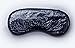 Cooling Eye Mask Reusable Gel Eye Mask for Puffy Eyes,Ice Eye Mask Cold Eye Mask Frozen with Plush Backing for Headache,Migrain,Stress Relief-Color Black